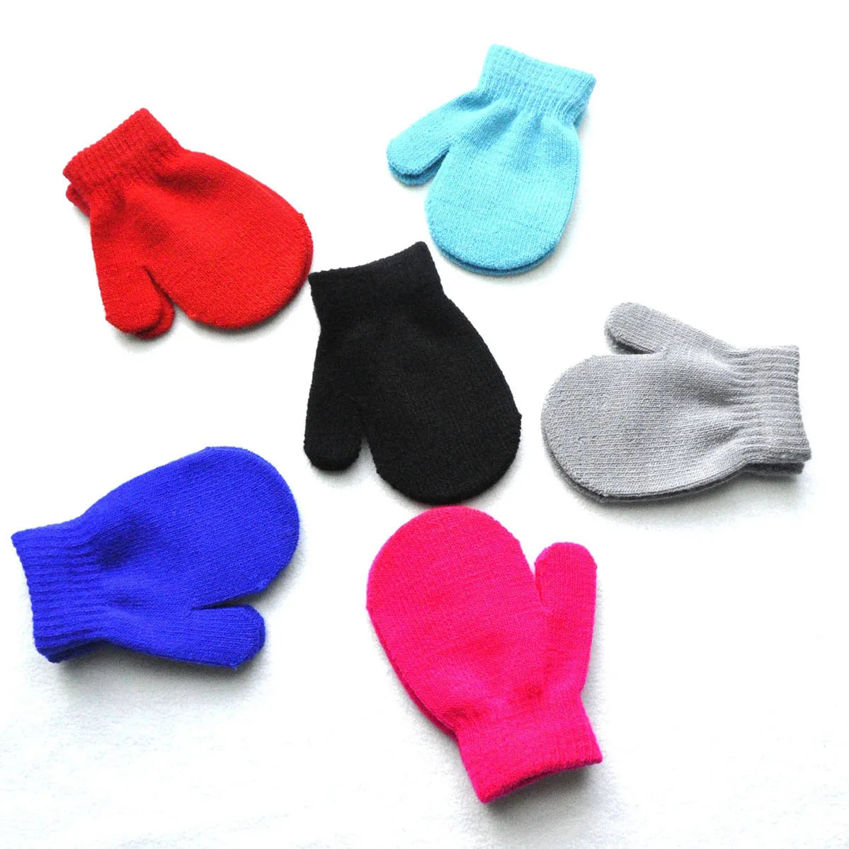 Soft Warm Winter Gloves for Toddlers & Kids (1-4 Years) - Baby Mittens