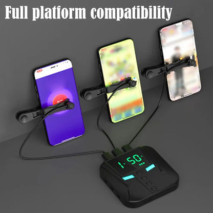Mobile Phone Screen Clicker Device Live Broadcast Fast Praise Automatic Loop Connecting Device Point Device Universal Tools Kit