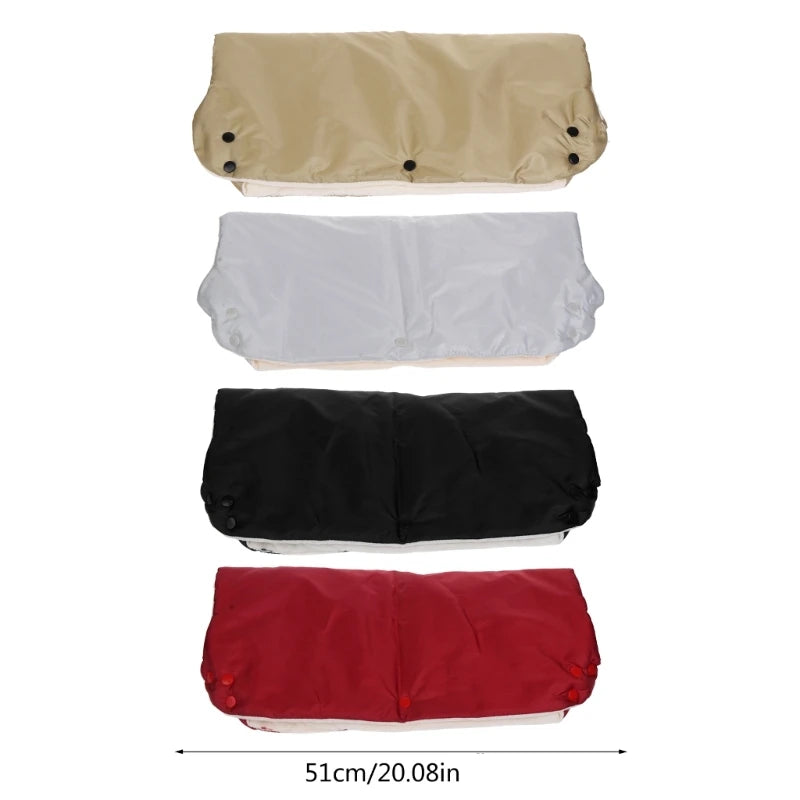 Hand Muff Cozy Stroller Hand Gloves for Baby Stroller & Pushchair Windproof Hand Muff Mitten for Mostly Brand Strollers