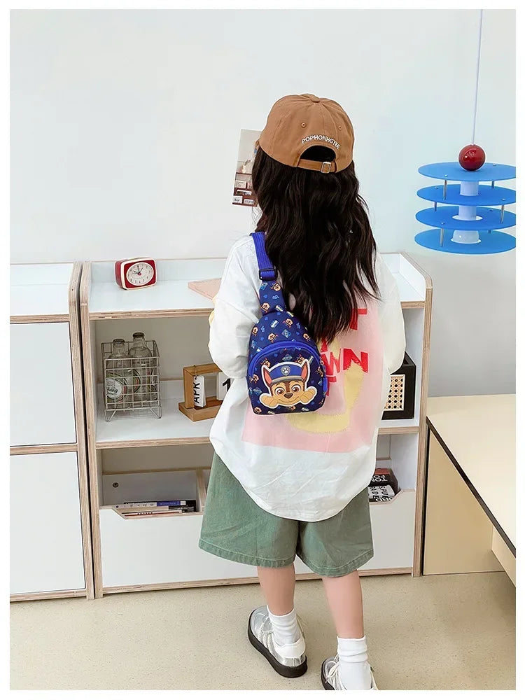 PAW Patrol New Kids Coin Wallet Cartoon Cute Boobs Bag 2025 Boys Girls Fashion Casual Crossbody Bag Gift