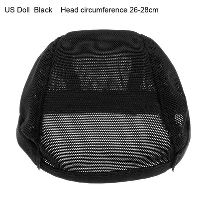 Doll DIY Accessories Fixed Hair Hairnet Net Non-slip Hat Cap Head Headgear for 1/3 1/4 1/6 Doll Wig Toy Accessories