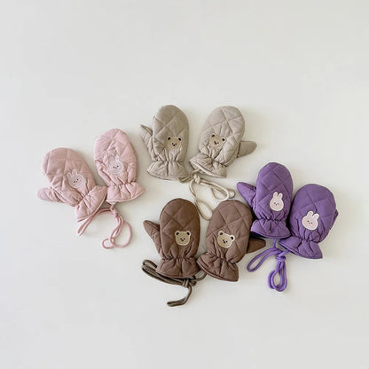 Kids Waterproof Ski Gloves - Warm Winter Snow Mittens for Boys & Girls Age 4-6