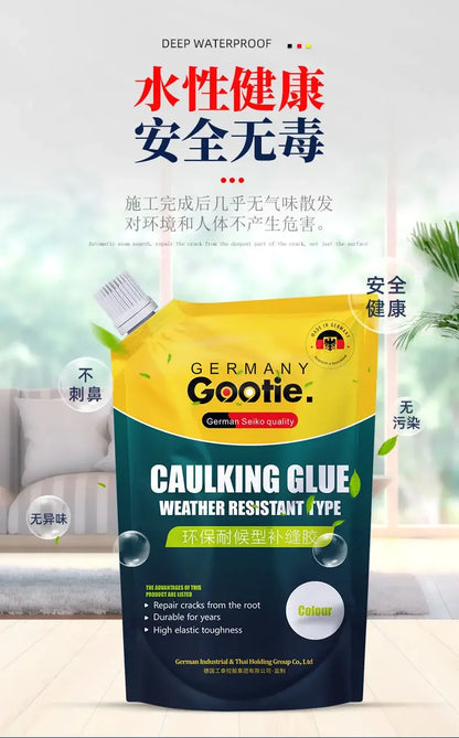 Caulk Roofing Waterproof Sealant  Angle Crack Repair Cement Durable Plugging Material Leak Fixing Maintenance Easy-Use Solution