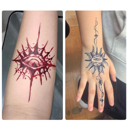 25g Indian Henna Dark Red Tattoo Paste Temporary Henna Cone For Tattoo Body Art Sticker Special Body Art Paint Henna