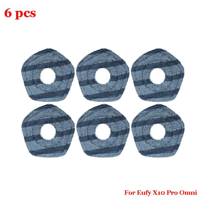 For Eufy X10 Pro Omni Robot Vacuum Cleaner Replacement Parts Mop Cloth Cover Rags Pads Spare Part Mop Cloth Accessories