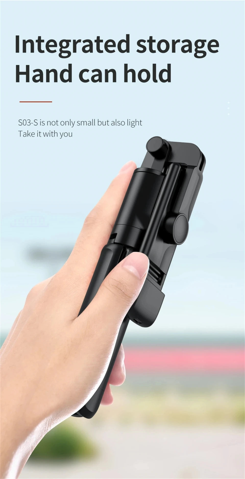 FGCLSY Selfie Stick Tripod with light Extendable Wireless Bluetooth Remote Portable Smartphone Stand Mount For iOS Android Phone