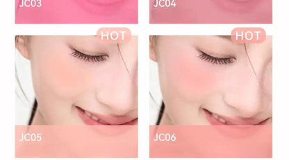 AZTK Blusher Color Face Makeup Rendering Liquid Blush JC04 Moisturizer Longlasting Beauty Expands Contracts Cheek Cosmetics