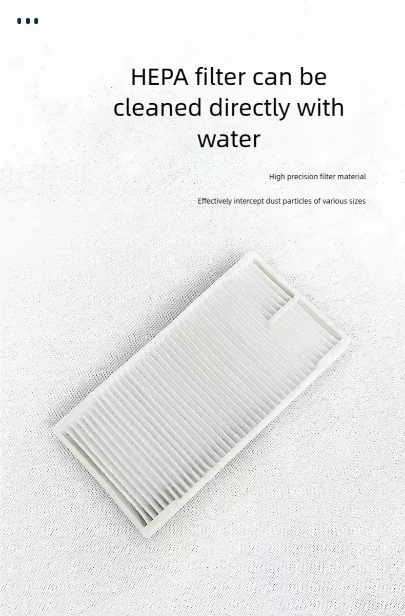 For Midea V12  Eureka J12 Ultra Robot VacuumThe consumables such as the main brush dust bag side brush cloth and filter screen