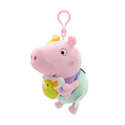 100% Genuine Peppa Pig Evy dinosaur Teddy Bear Peppa George Evie Plush Toy Boy Girl Birthday Gift Toys Christmas Stuffed Doll