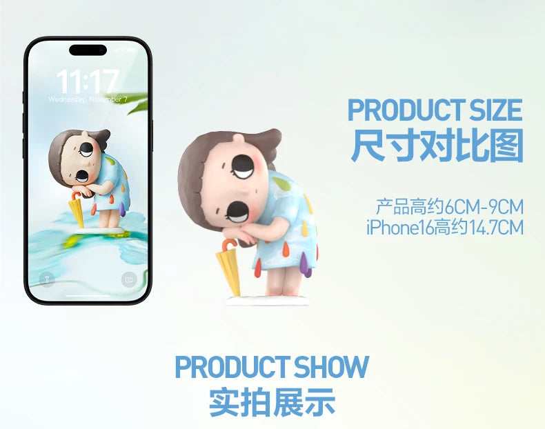 Pop Mart Nyota I Am The Seasons Series Blind Box Guess Bag Mystery Box Toys Doll Cute Anime Figure Desktop Ornaments Gift