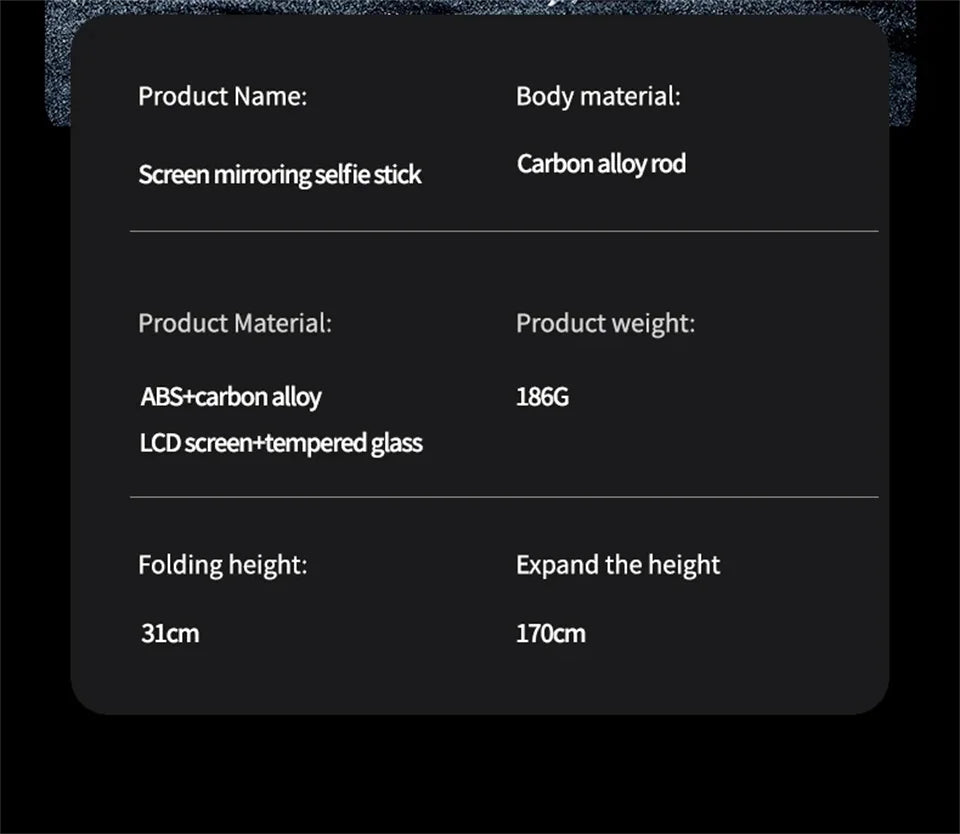 2025 New 5 in 1 Projection Rear Camera Selfie Stick with Selfie Monitor Screen Brush TikTok Bluetooth Remote Control Scrolling