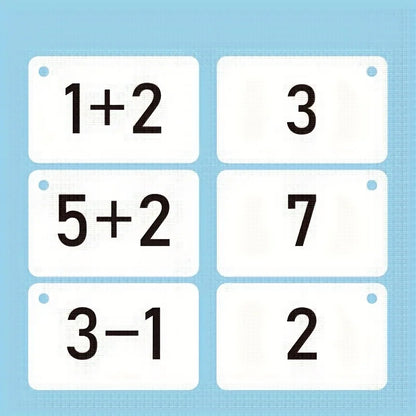 Within 20 Numbers 270pcs Math Flash Cards Set - Addition & Subtraction Facts Symbols Included - Fun Learning for Ages 5-8