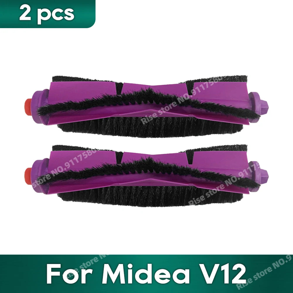 Compatible for Eureka J12 Ultra, Midea V12 Accessories Main Side Brush Hepa Filter Mop Rag Dust bag
