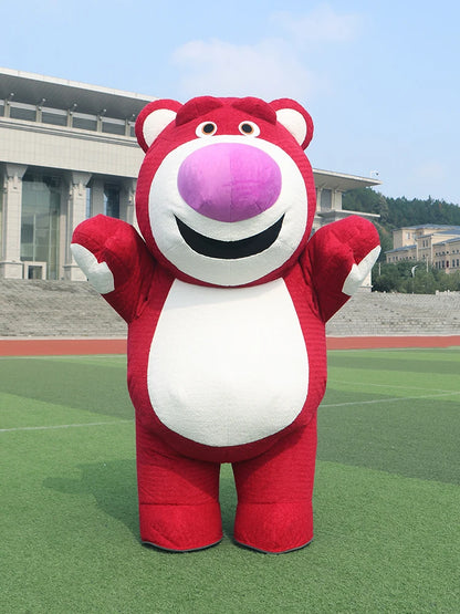 Giant Blue Stitch Inflatable Mascot Costume Disney Character Cosplay Costume Disney Advertising Fancy Dress Anime Adult Suits