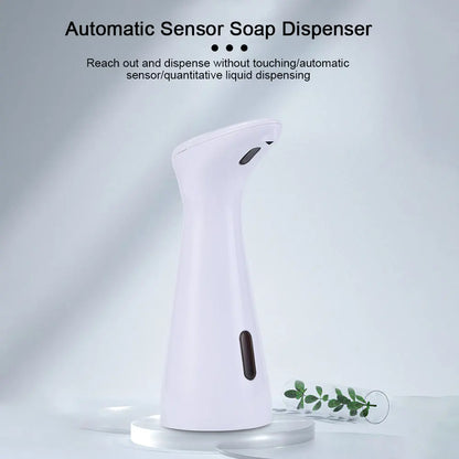 Automatic Soap Dispenser Battery Operated 400ML Hand Sanitizer Dispenser Touchless PX6 Waterproof for Kitchen Bathroom Washroom