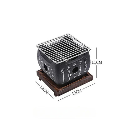 Bbq Grill Outdoors Barbecue Grill Furnace Stove Barbecue Portable Grill Outdoor Stove Save Space Charcoal Furnace High-capacity
