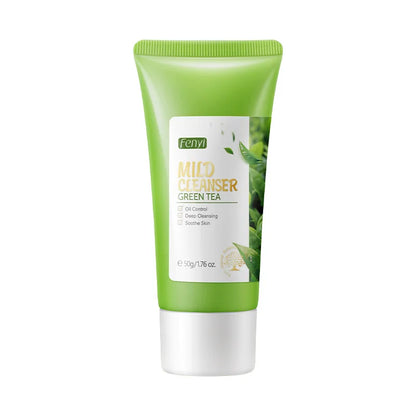 LAIKOU Japan Sakura Cleanser Gentle Deep Cleaning Oil Control Moisturizing Shrink Pores Face Skin Care Skin Cleanser 50g