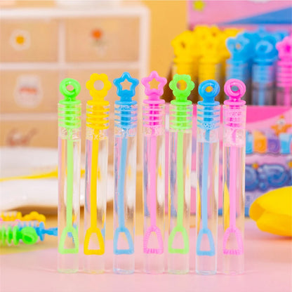 Mini Bubble Wands Party Favors - 10-30PC Cute Empty Bubble Tubes for Kids Birthday, Wedding & School Events