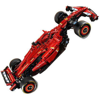 SF F1 Formula Racing Car Building Set 42207 - Premium 1:8 Scale Model Kit for Adults & Teens (1391 Pieces)