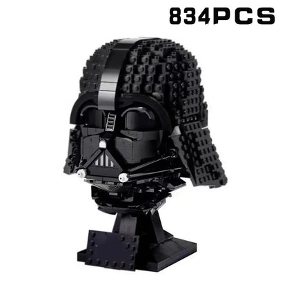 Moc Space Wars Helmet Stormtrooper Vader Fighter Building Blocks 75351 Model Bricks Toys For Kids Birthday Xmas Gifts Home Decor