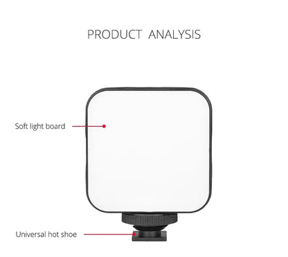 Pocket LED Selfie Light for IPhone Samsung IPad Mobile Phone Laptop Clip Ring Flash Fill Video Photo Ringlight Photography Lamp