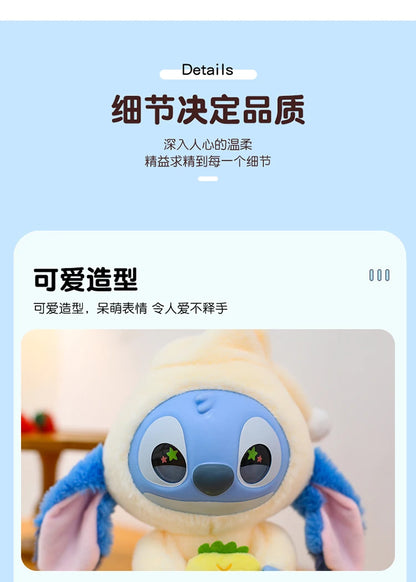 New Stitch Eat Some Thing Before Sleep Series Vinyl Blind Box Bag plush Pendant Cute Doll Mystery Box Toy Adult Birthday Gift