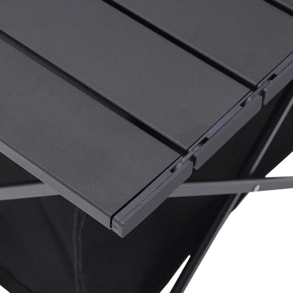 【Breeins】Portable Camping Folding Egg Roll Table with Storage Bag Outdoor Picnic Barbecue Stall Table