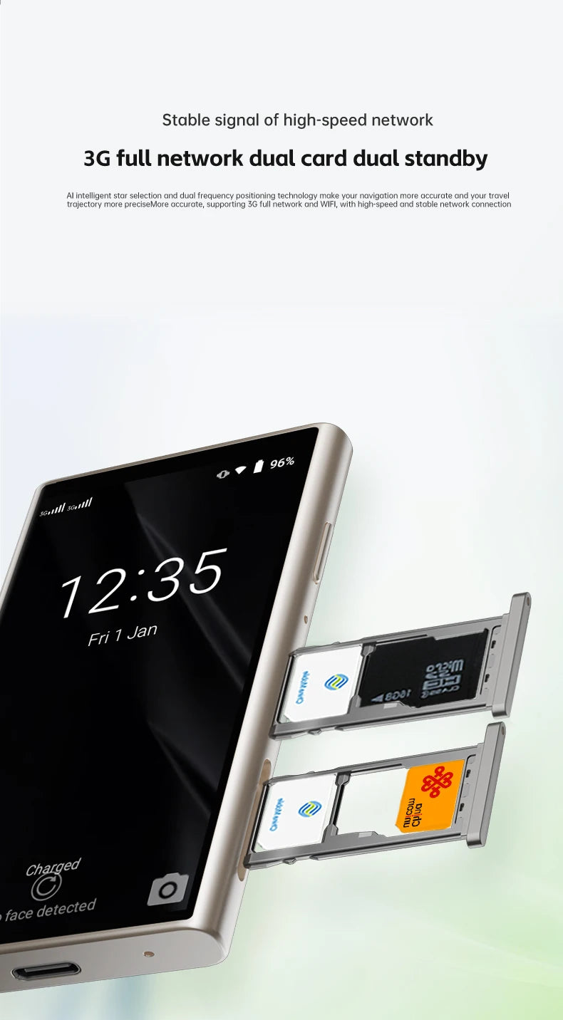 SERVO S26 Mini Android Smartphone 3G WCDMA Dual Camera 16GB ROM Play Store WhatsAPP WiFi Hotspot 2SIM Card Small Smart Cellphone