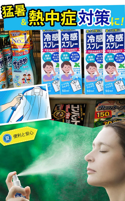 Cooling Spray Outdoor Sun Protection And Cooling Spray,Cooling Spray Students Summer An Excellent Anti-Heat And Cooling Solution