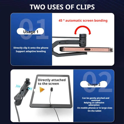 Mobile Phone Connector Phone Screen Auto Clicker Physical Silent Rapid Tapping Device Universal For Live Broadcast
