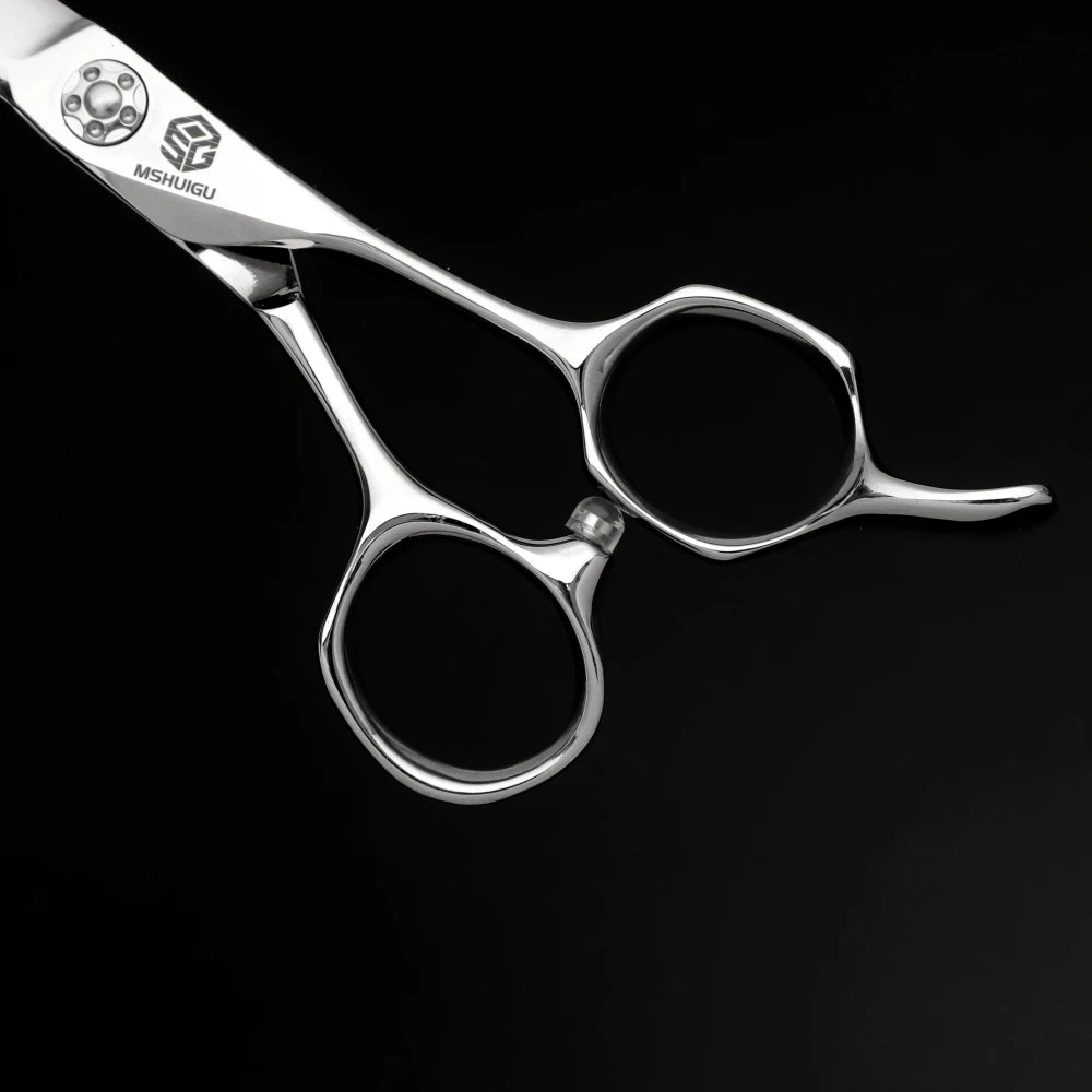 MSHUIGU professional barber Small size scissors 440C 5-5.5-6inch Multifunctional thinning shears Salon Tool Accessories