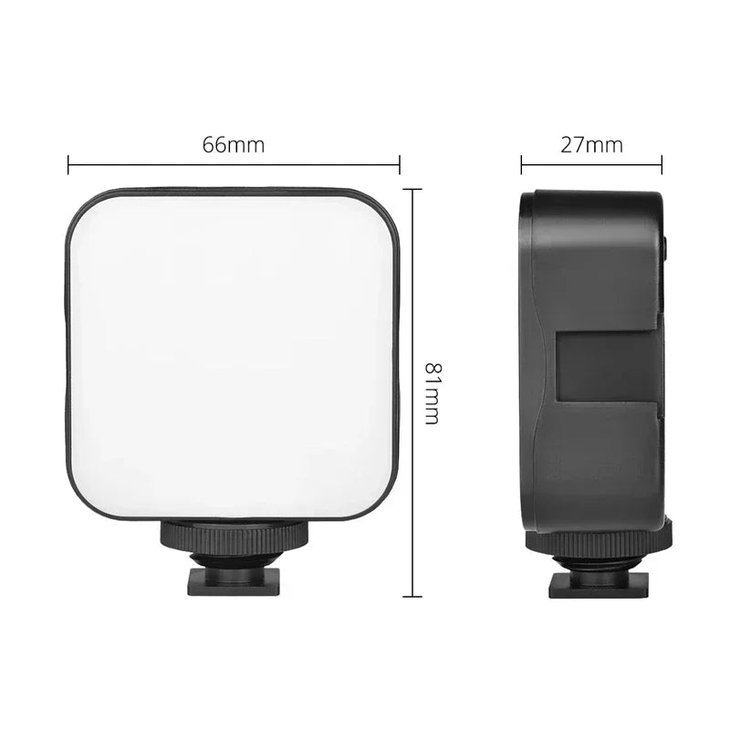 Pocket LED Selfie Light for IPhone Samsung IPad Mobile Phone Laptop Clip Ring Flash Fill Video Photo Ringlight Photography Lamp