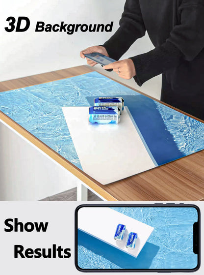 3D Double Sided Photography Backdrops 57*87cm Photos Background Props Product Food Photo Decoration Accessories Wallpaper