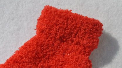 Baby Short Gloves Winter Coral Fleece Children Solid Knitted Plush Furry Full Finger Mittens Autumn Hand Warmer 1-4 Years Old