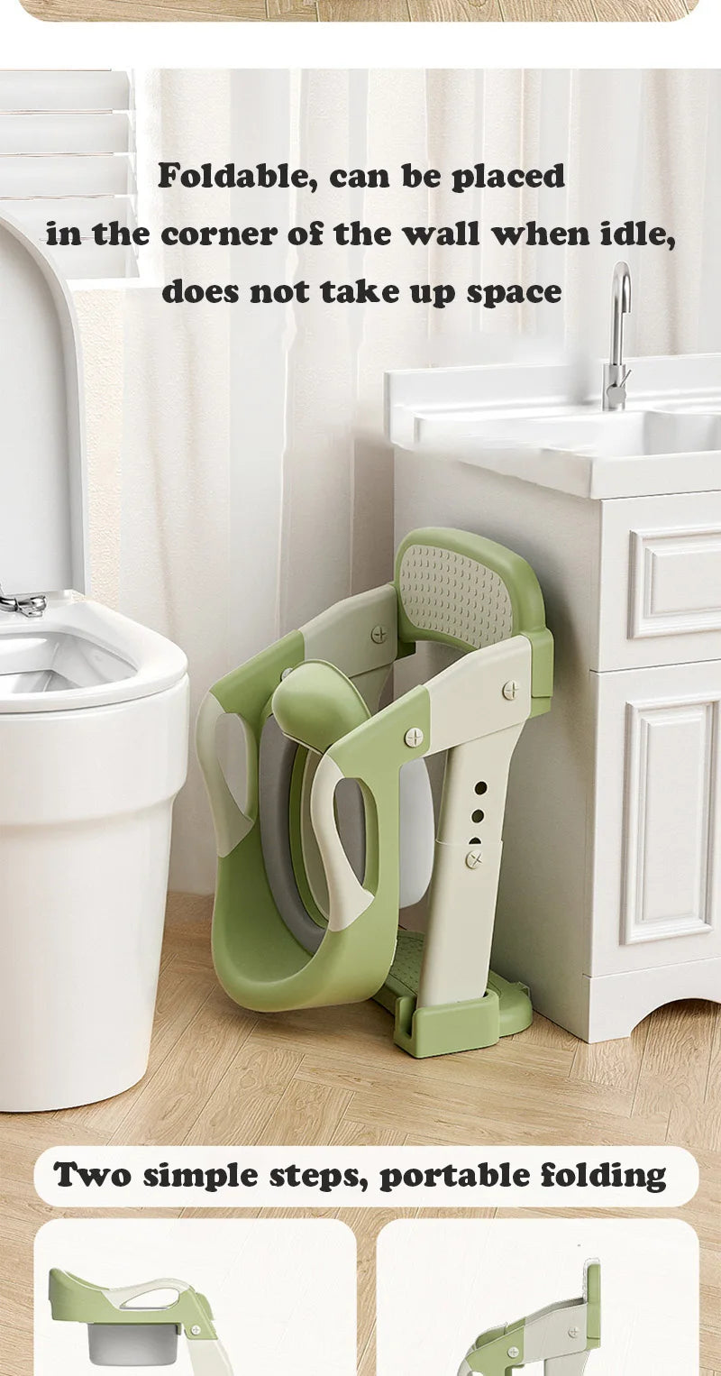Newly Upgraded Baby Boy Portable Potty Child Potty Training Seat Baby Toilet Pot Step Stool Baby Potty Portable Child Urinal
