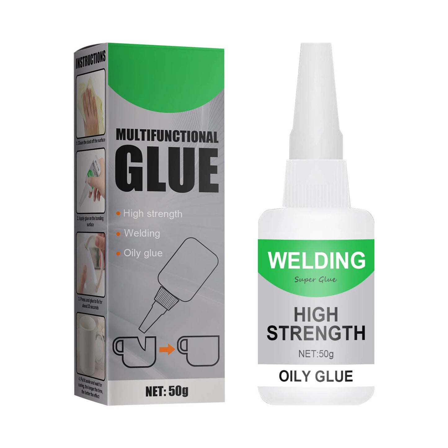 Clear Shoe Repair Adhesive Low Odor Strong Adhesive Soft Resin Shoe Glue for Fixing Worn Shoes or Boots