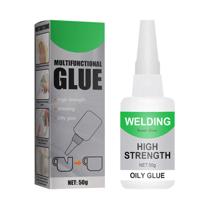 Clear Shoe Repair Adhesive Low Odor Strong Adhesive Soft Resin Shoe Glue for Fixing Worn Shoes or Boots