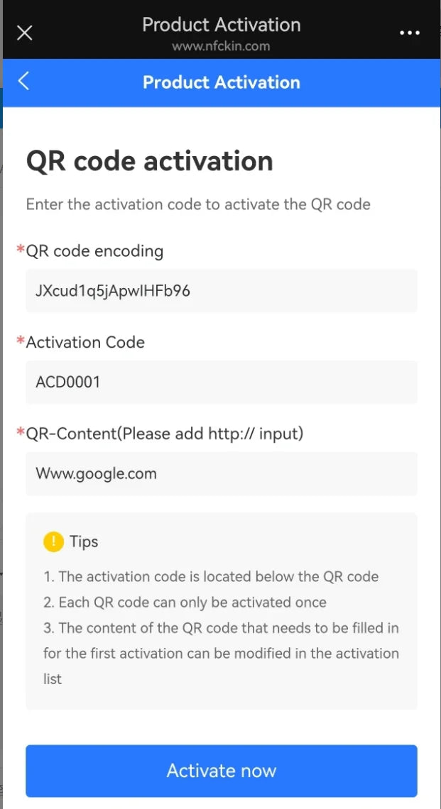 NFC 215 Programmable for Google Review Card NFC Station Table 13.56Mhz QR code can be independently set to link Standing Card