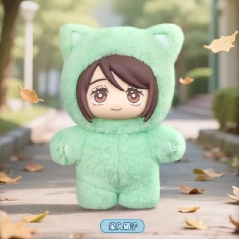 Heißer Vorverkauf: Original Eaki Jujutsu Kaisen Staffel 2 Cat Park Party Gojo Satoru Blindbox Plüschpuppe Taschenanhänger Modellkollektion