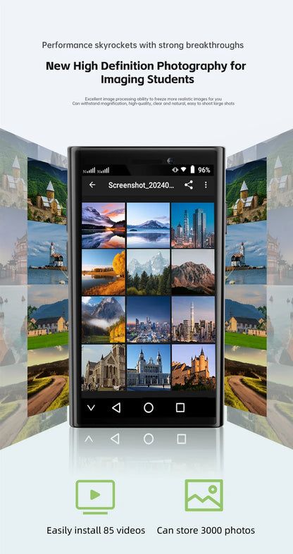 SERVO S26 Mini Android Smartphone 3G WCDMA Dual Camera 16GB ROM Play Store WhatsAPP WiFi Hotspot 2SIM Card Small Smart Cellphone