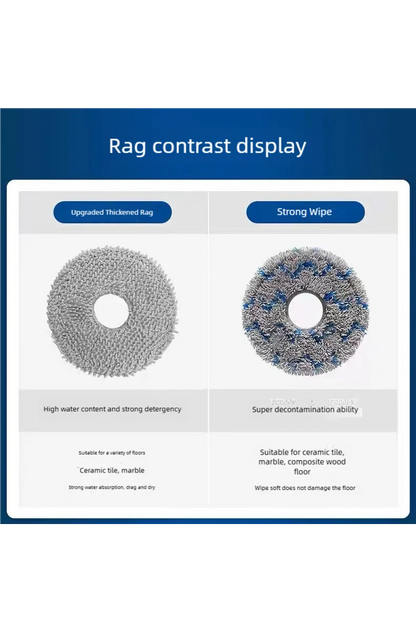 For Midea V12  Eureka J12 Ultra Robot VacuumThe consumables such as the main brush dust bag side brush cloth and filter screen