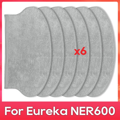 Fit For ( Eureka NER600 ) Roller Main Side Brush Hepa Filter Mop Rag Robot Vacuum Cleaner Spare Part Accessory Replacement Kit