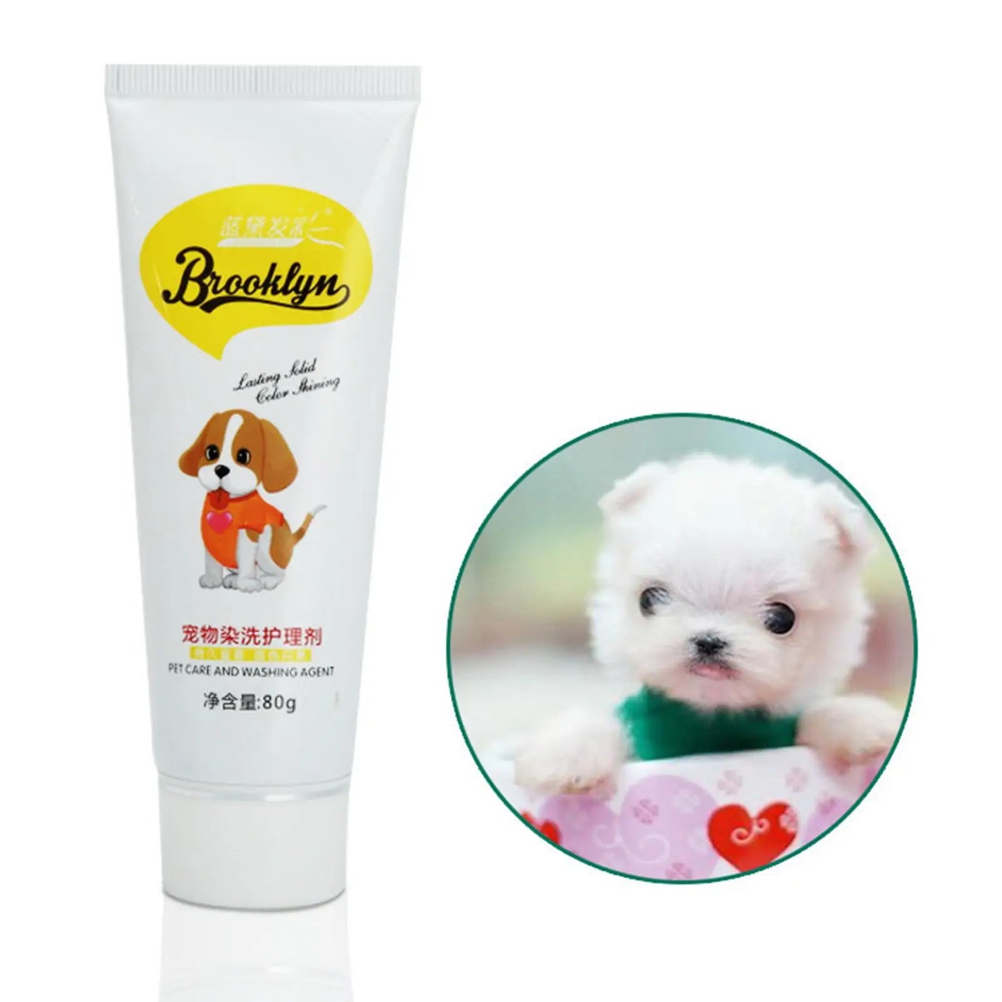 Dog Hair Dye Safely Grooming Lightweight Pet Care Professional Hair Dye Coloring