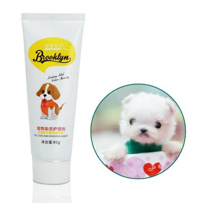 Dog Hair Dye Safely Grooming Lightweight Pet Care Professional Hair Dye Coloring