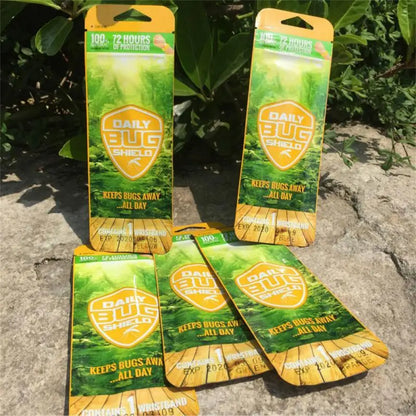 Bugslock Plant Essential Oil Bracelet Adult Children's Fragrance Anti-mosquito Hand And Foot Patch Mosquito Repellent Bracelet