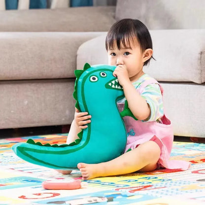 Peppa Pig Mr. Dinosaur of George Pig Two-sided Plush Stuffed Kawaii Doll  Home Room Decoration Holiday Birthday Kids Toy Gift