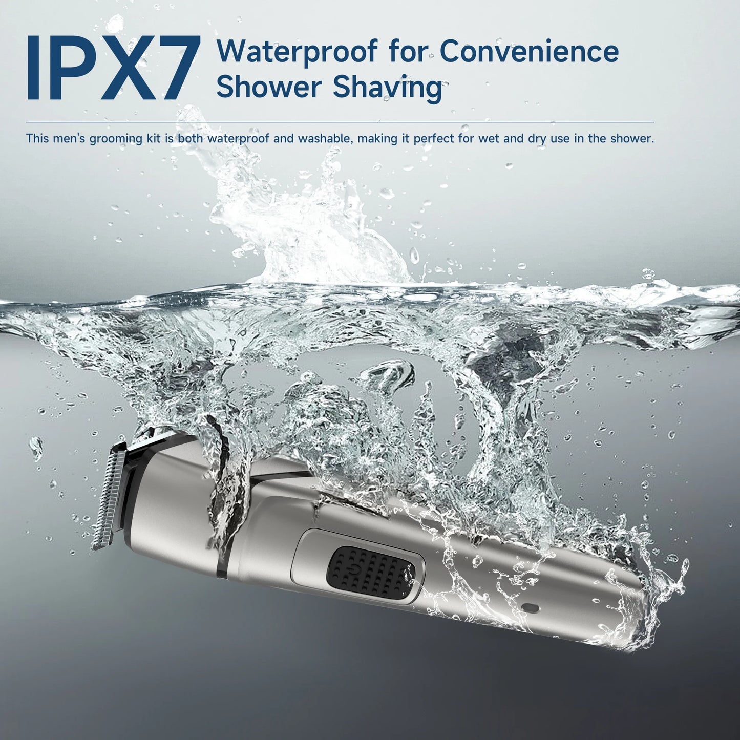 Sejoy MASTER Men's Grooming Kit 5 In 1 Multifunctional Electric Hair Clippers Rechargeable Razor Men Beard Nose Trimmer