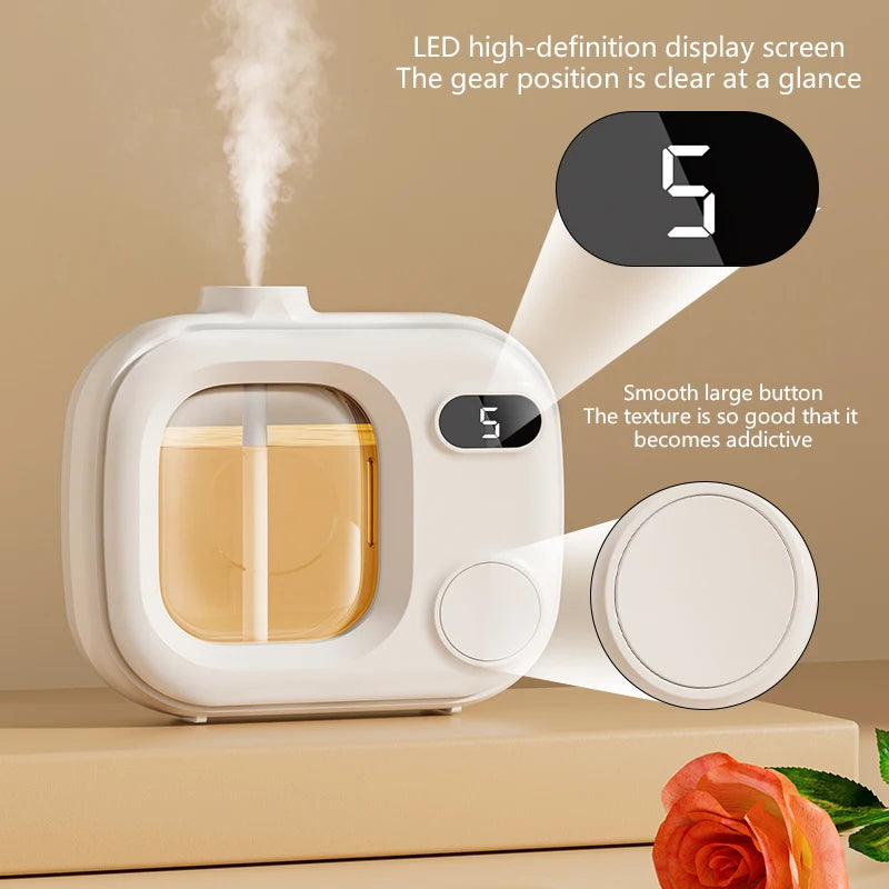 Aromatherapy Diffuser Automatic Scent Sprayer Home Bedroom Toilett Diffuser Spray Air Freshener Deodorizer Diffuser