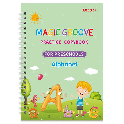 Magic Reusable Practice Copybook For Kids, The Print Handwriting Workbook-Writing Practice Book, For Children, Gifts And Toys