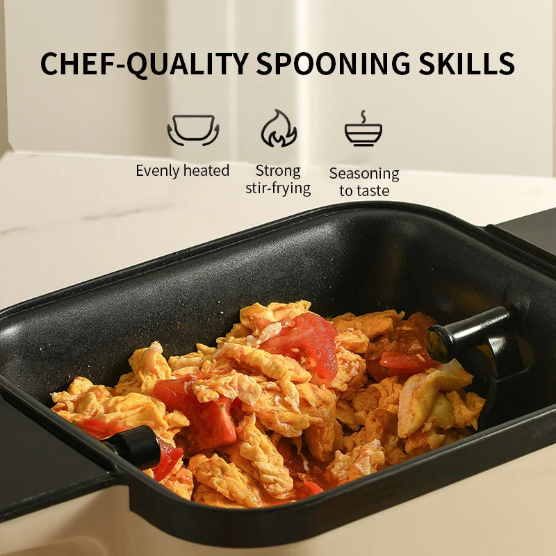 Vollautomatischer Wok-Roboter für Zuhause – keine Aufsicht erforderlich – Drehender und wendender Wok-Roboter